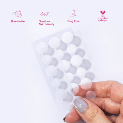 Hanhoo Hydrocolloid Blemish Patches for Acne Treatment and Skin Repair - Invisible Pimple Patches