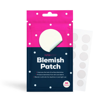 Hanhoo Hydrocolloid Blemish Patches for Acne Treatment and Skin Repair - Invisible Pimple Patches