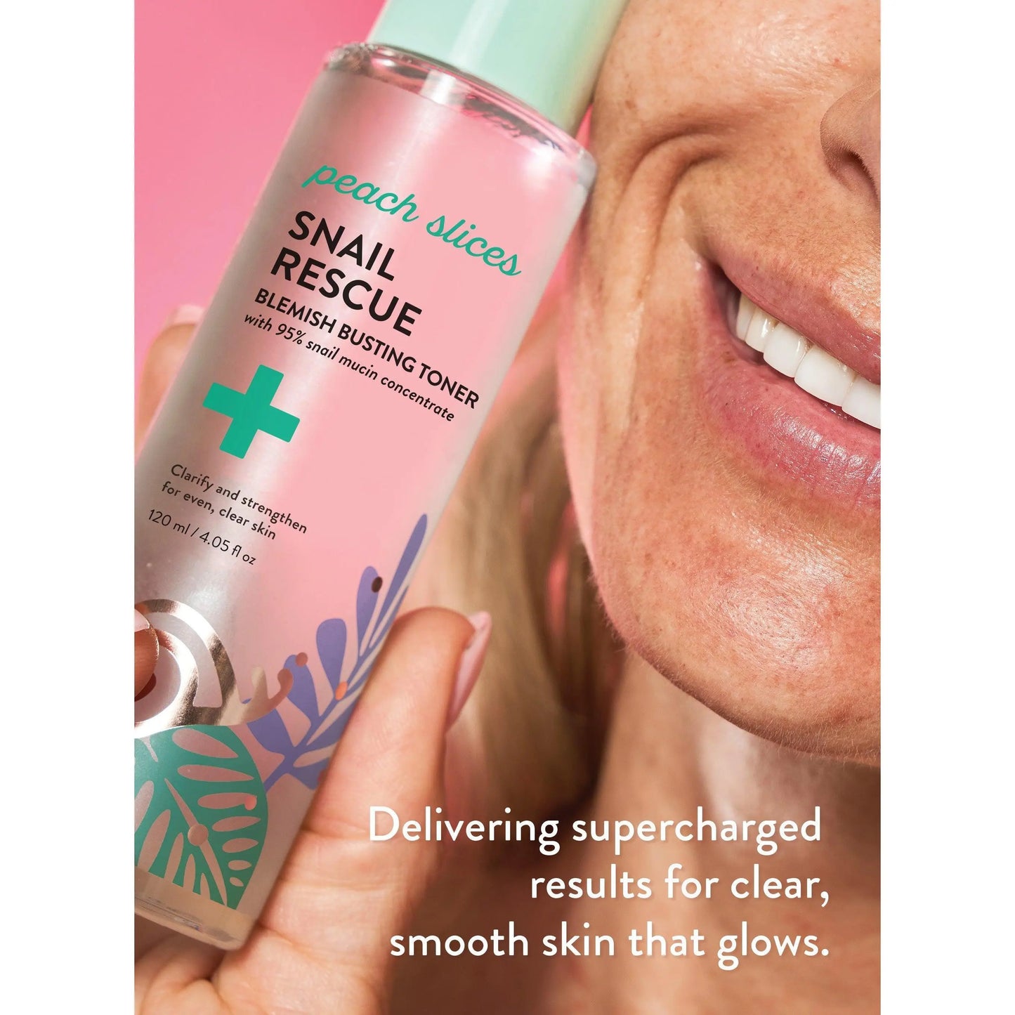 Snail Rescue Blemish-Busting Toner with Hyaluronic Acid for Clear Complexion