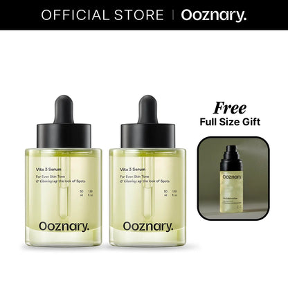 Vita 3 Serum - Dual Vitamin C and Niacinamide with Glutathione for Dark Spots and Dull Skin | Korean Skincare | 1.69 Fl. Oz (50 mL)